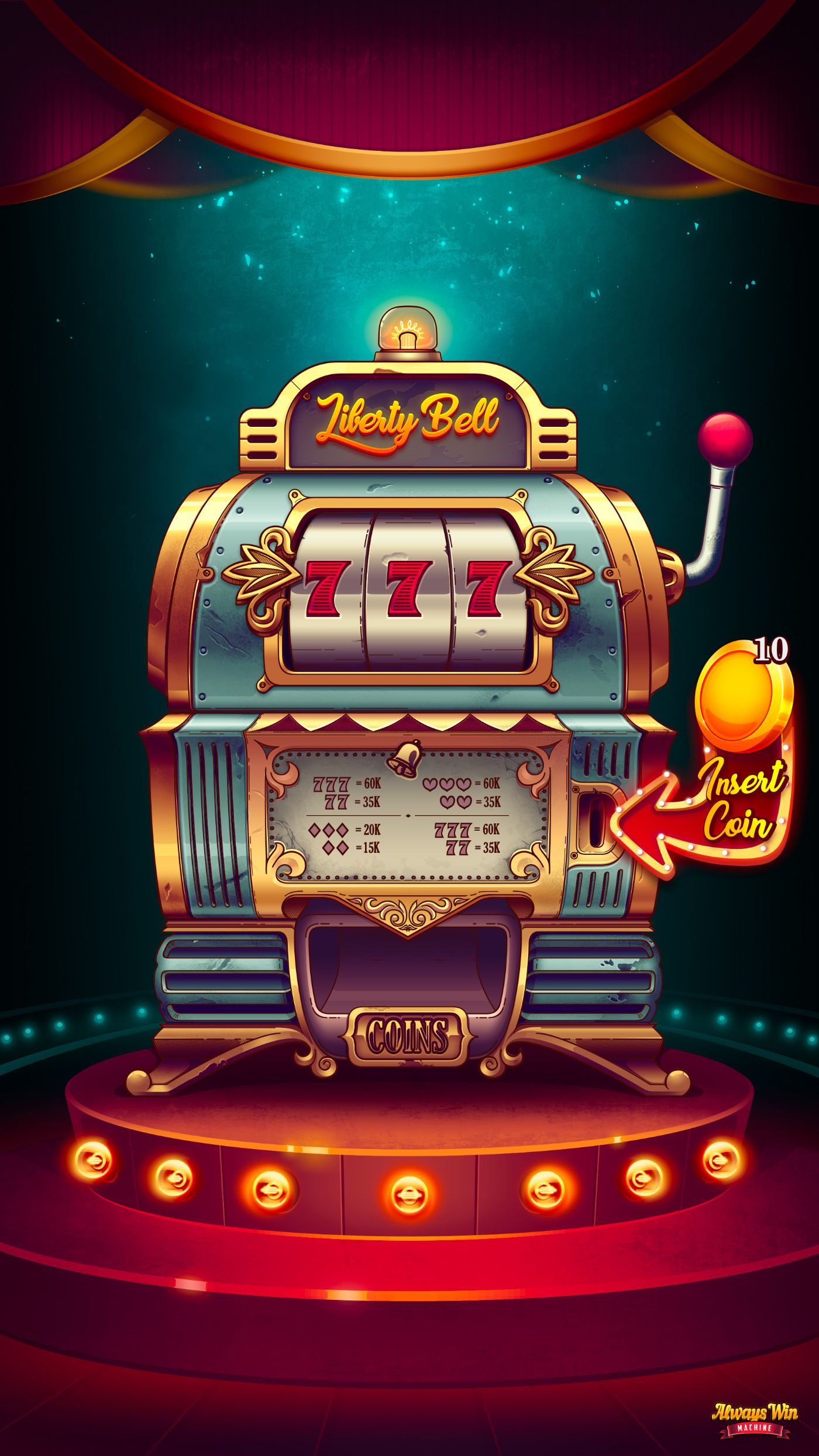 Red Tiger slot game interface on qqole slot mobile platform